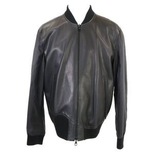 Louis Vuitton [domestic Hil47wtkv Reversible Nylon Leather Zip-up Blouson 50